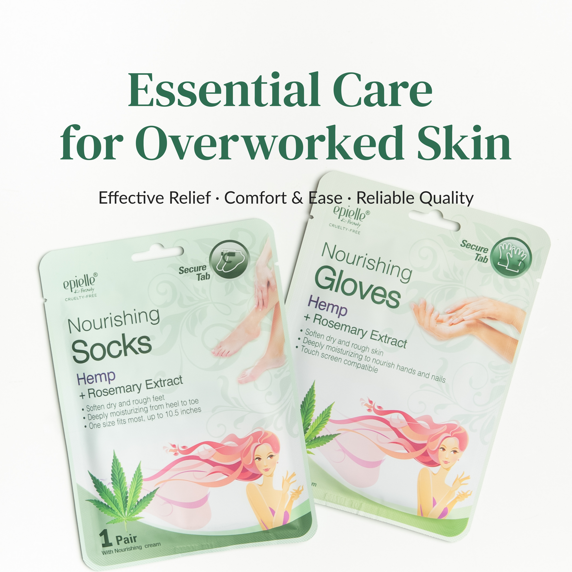 Hemp and Rosemary Nourishing Socks