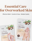 Hydrating Socks Mask | Contains Shea Butter, Jojoba Oil, and Vitamin E