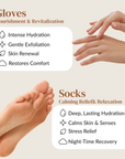 Foot Mask Collection | Contains 5pcs