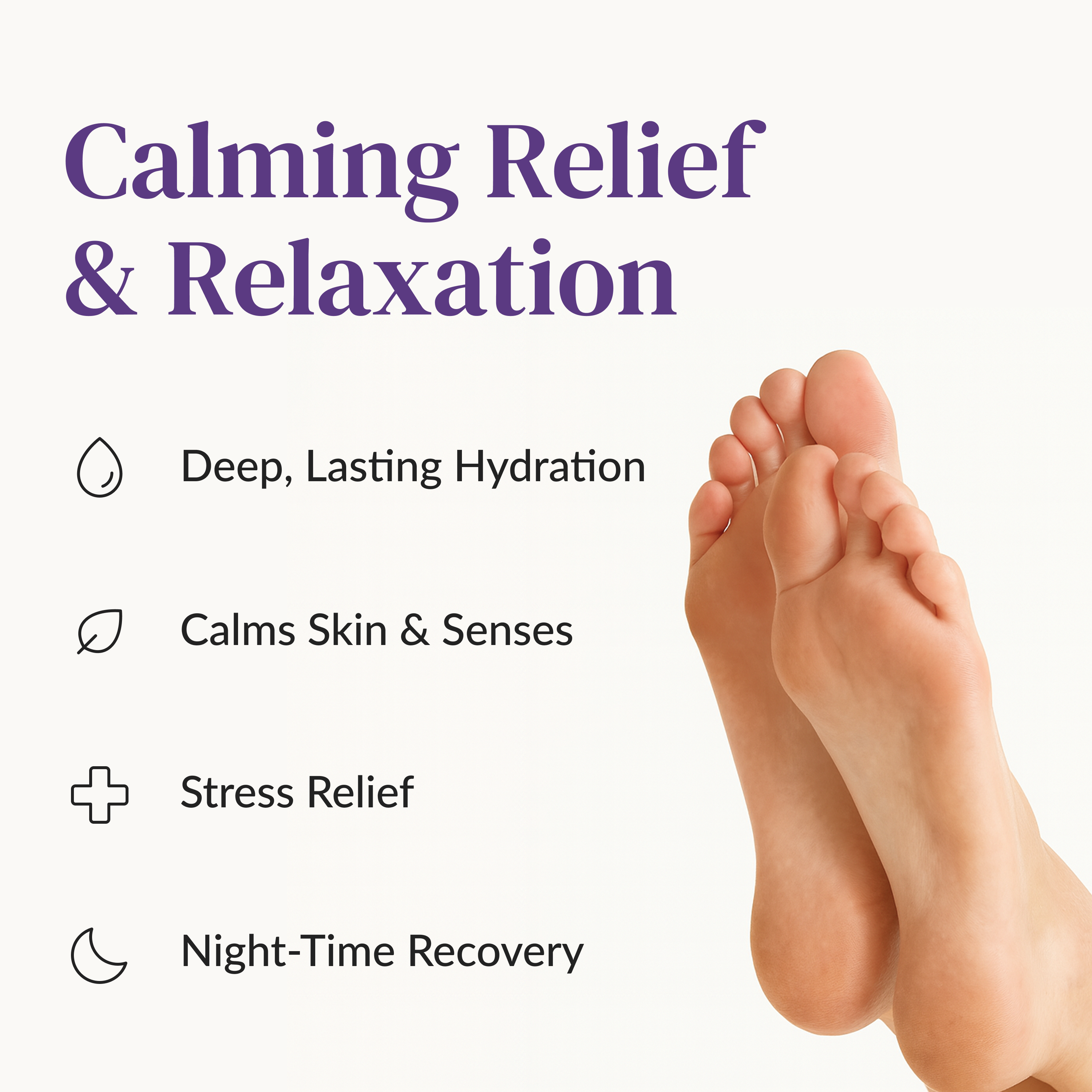 Melatonin and Lavender Relaxing Socks