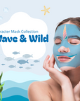 Blue Narwhal Marine Character Sheet Mask | Rejuvenating + Lifting