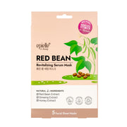 Red Bean Facial Serum Mask | 5pk