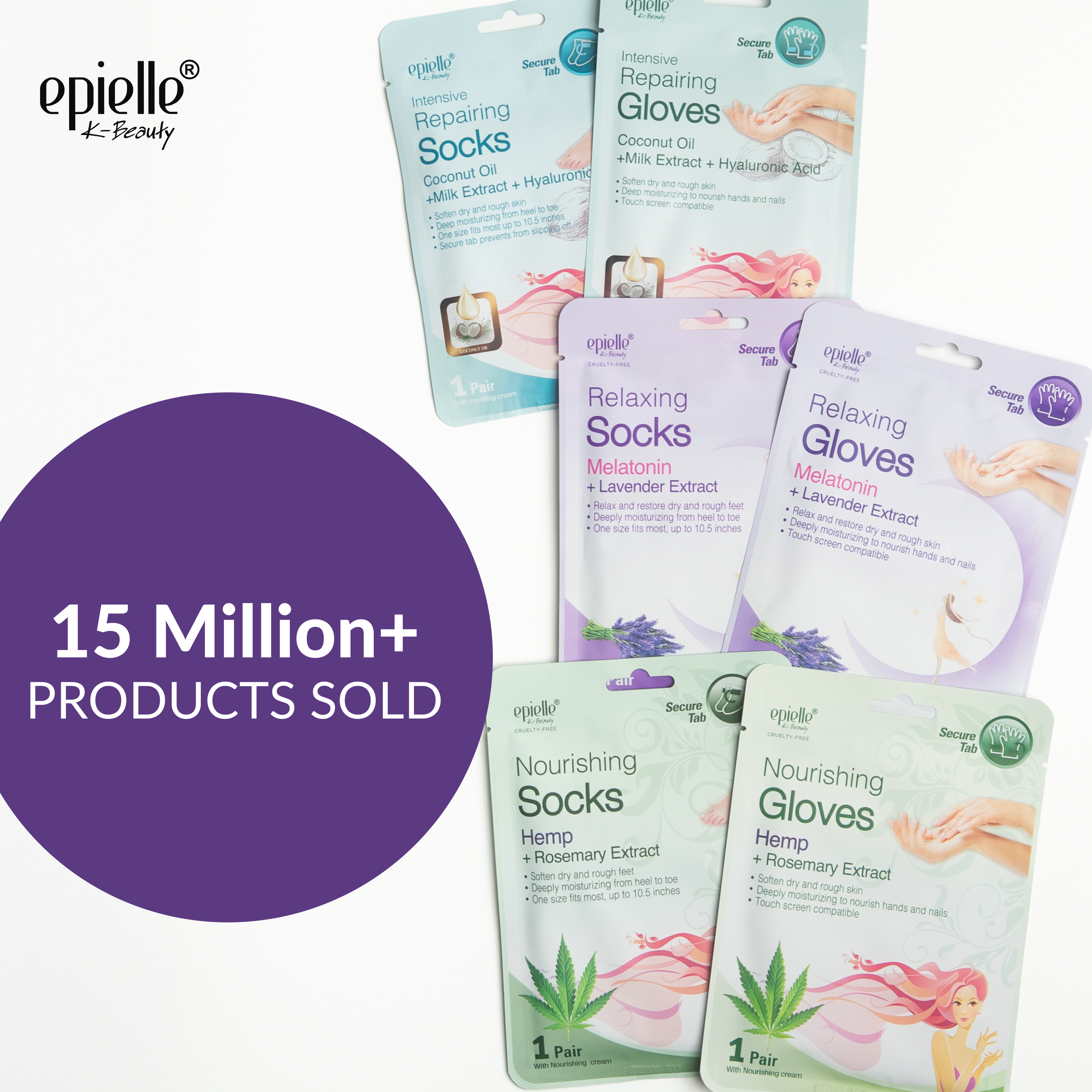 Foot Mask Collection V1 | 5 Pack or 10 Pack