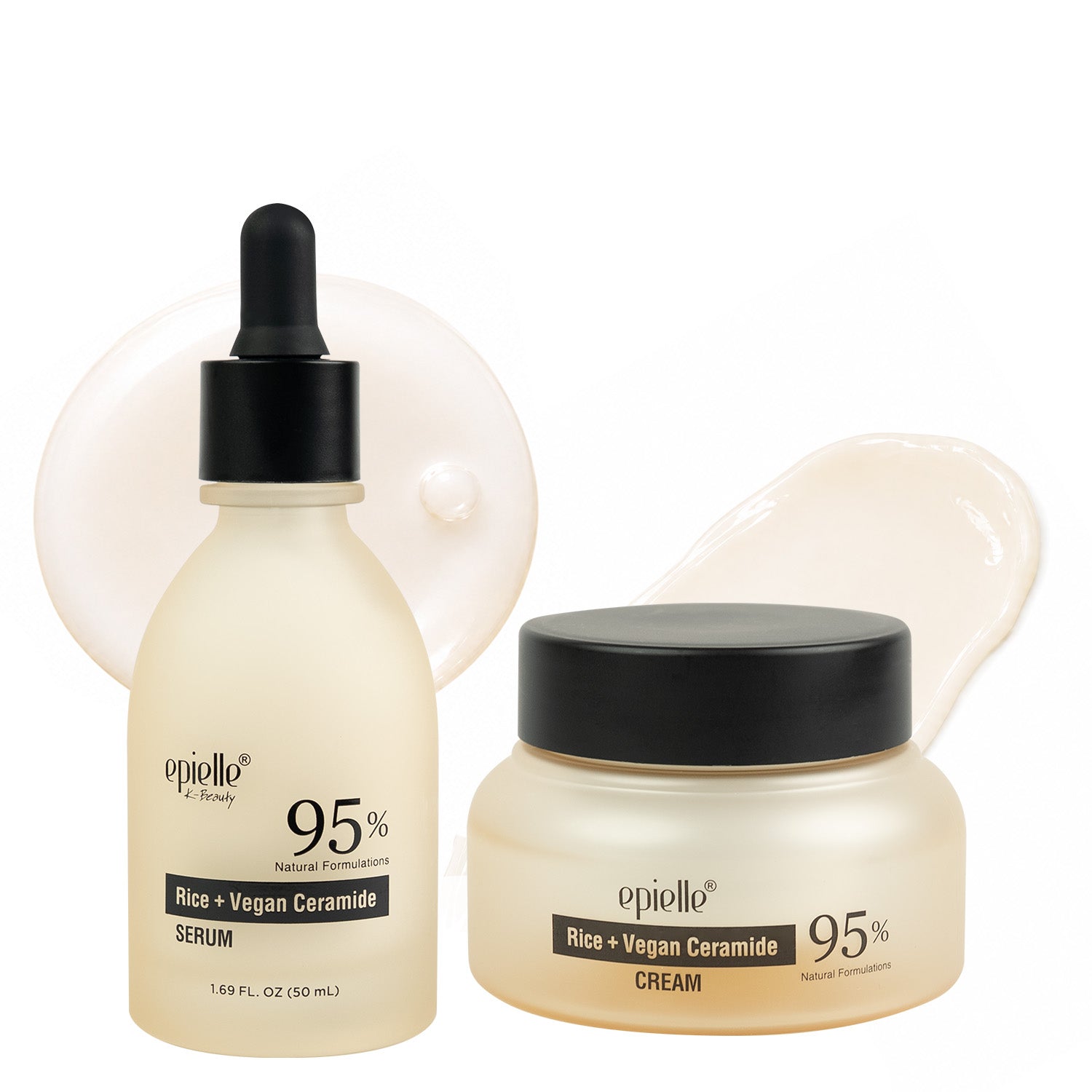 Facial Serum+Cream Combo | Rice