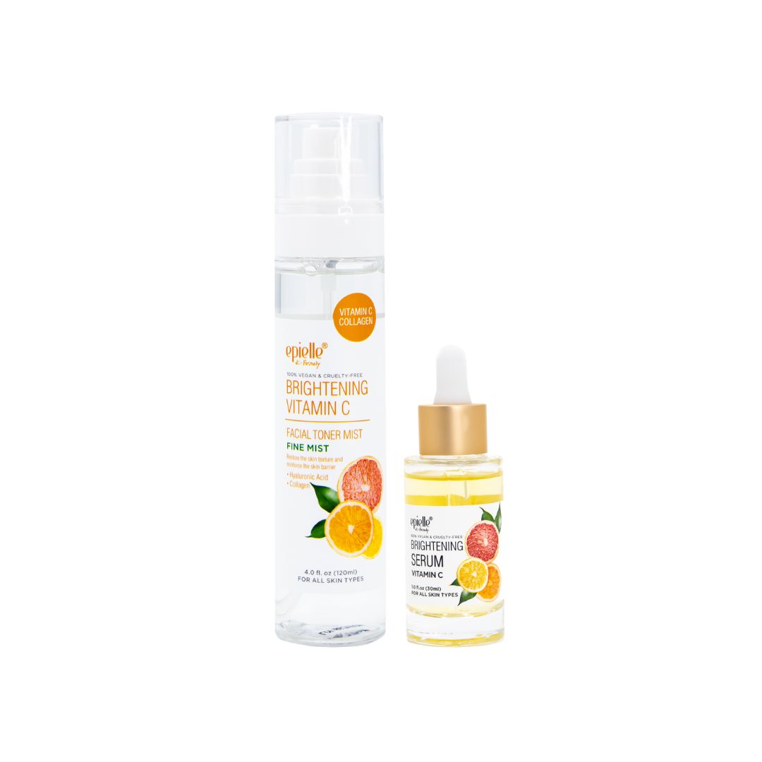Brightening Duo | Vitamin C Facial Toner Mist + Vitamin C Serum