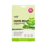 Mung Bean Facial Serum Mask | 5pk