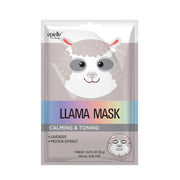 Llama Animal Sheet Mask | Calming + Toning