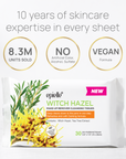 Witch Hazel Makeup Remover Cleansing Tissues | 30ct
