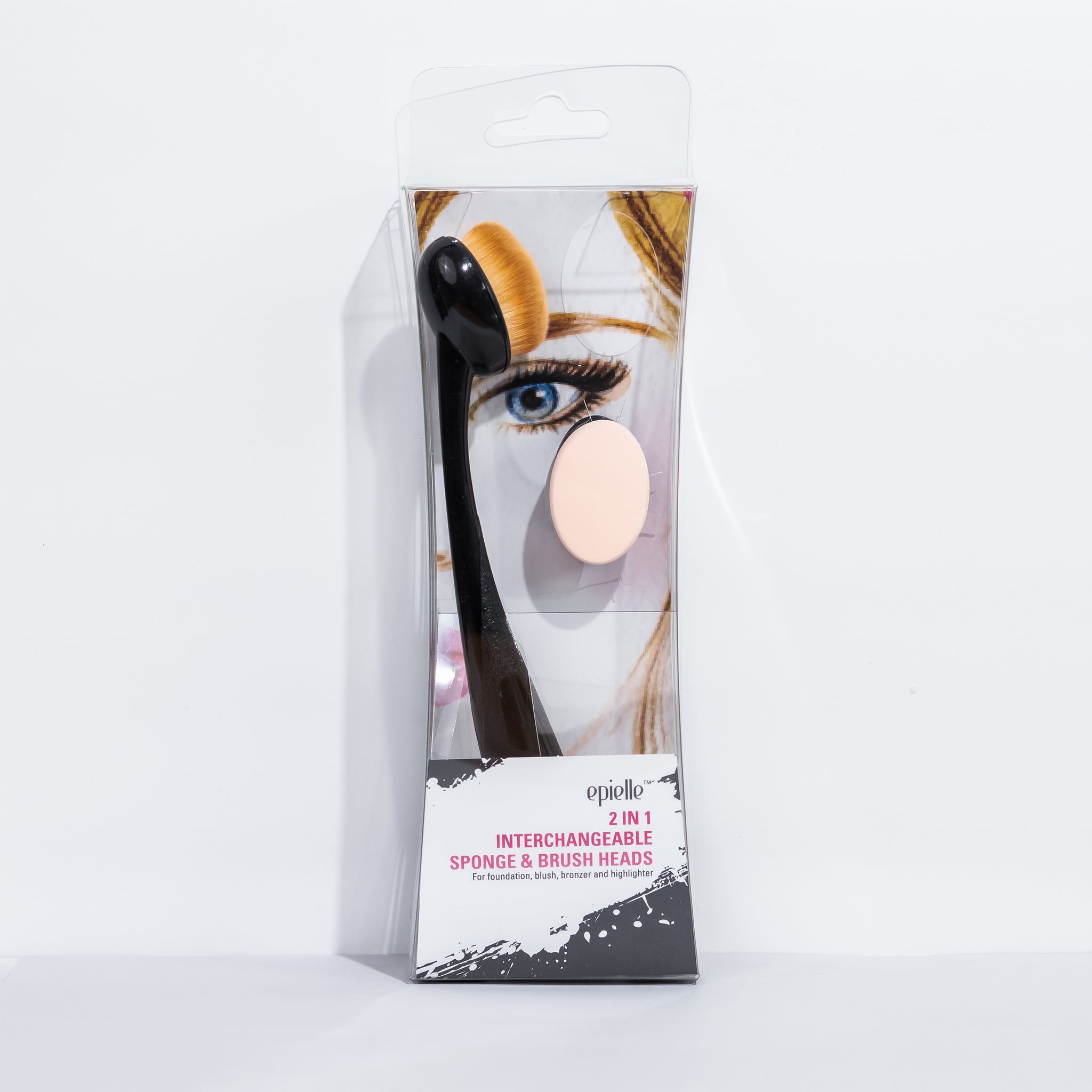 2in1 Interchangeable Sponge & Brush Head epielle®