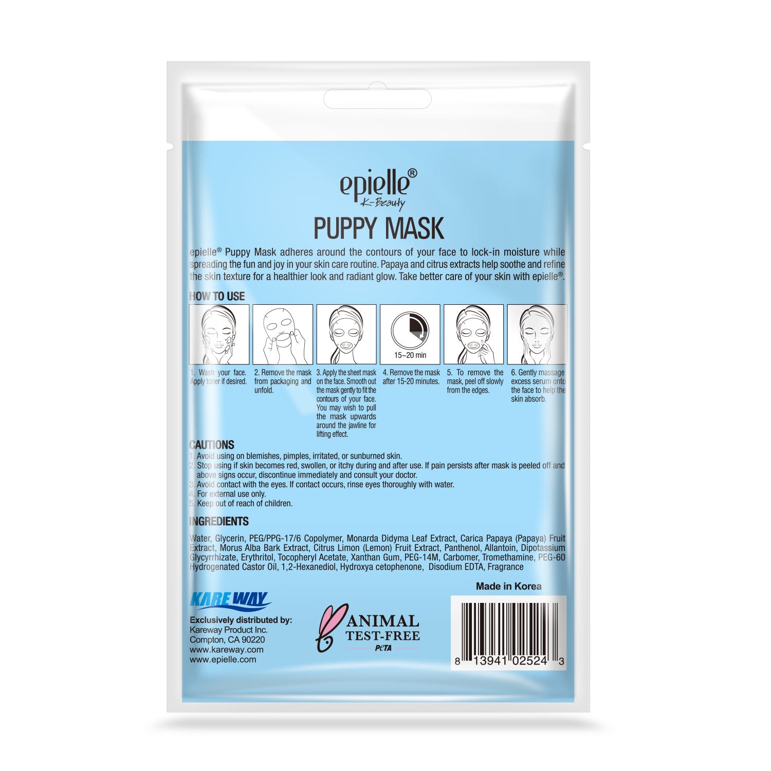 epielle puppy mask