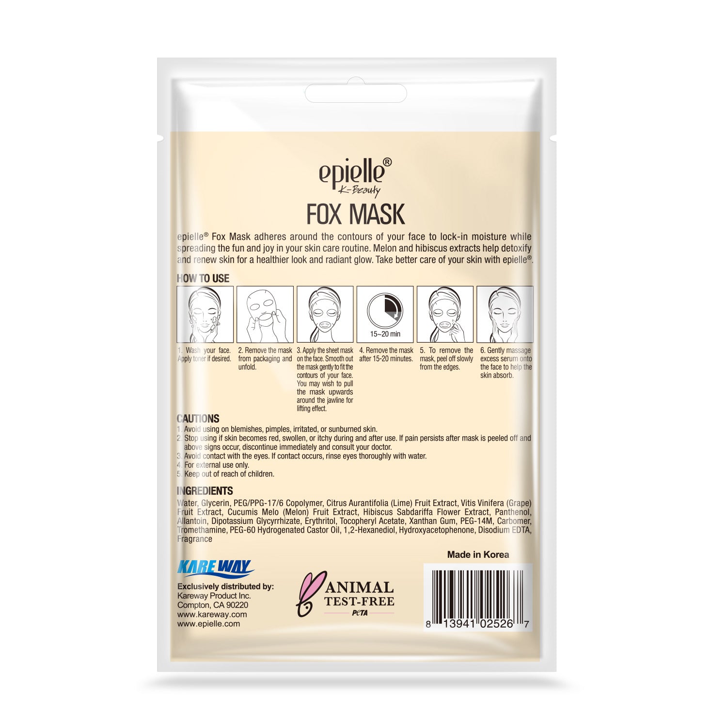 epielle fox mask