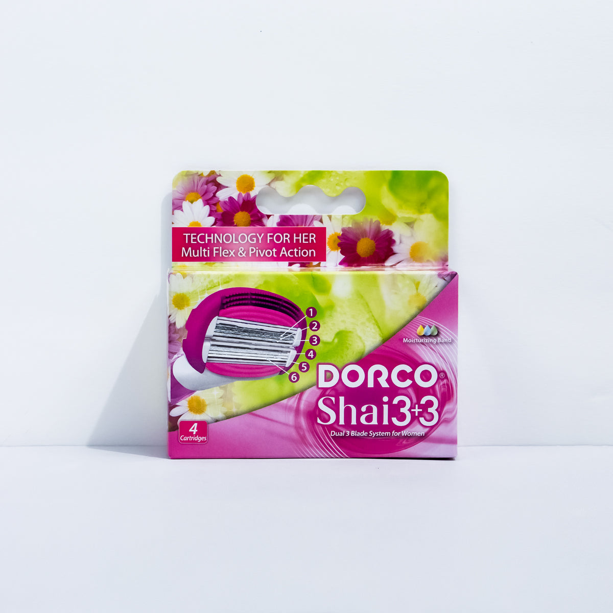 Dorco Shai 6 Razor Cartridges 4 Refills epielle®