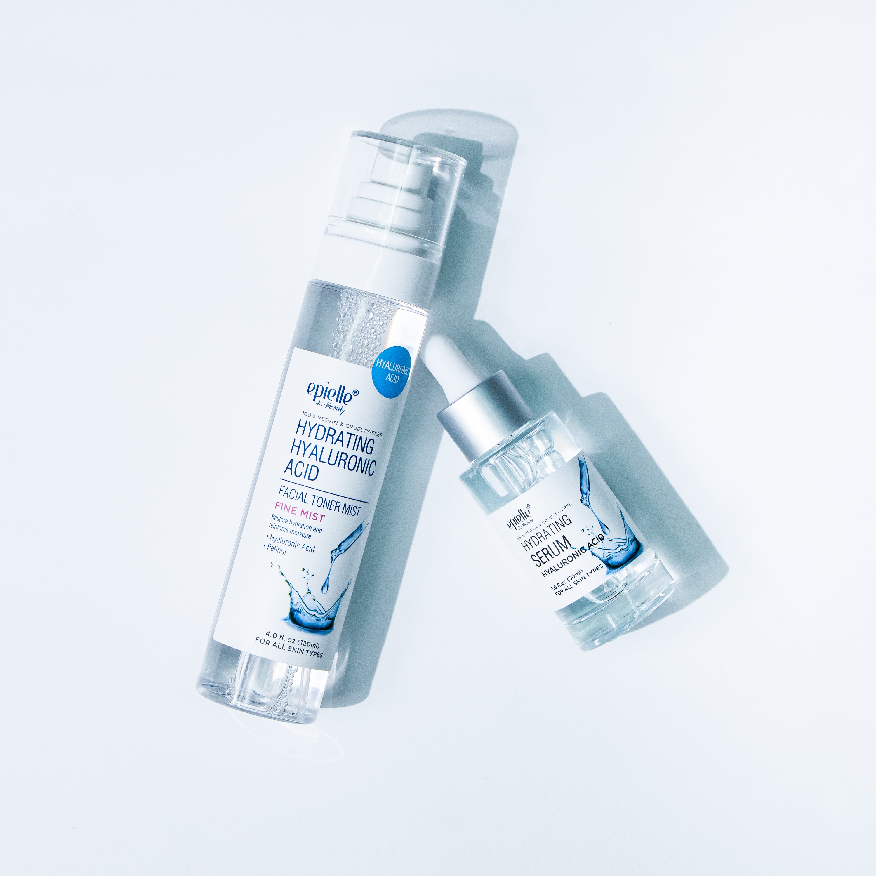 Hydrating Duo | Hyaluronic Acid Facial Toner Mist + Hyaluronic Acid Serum