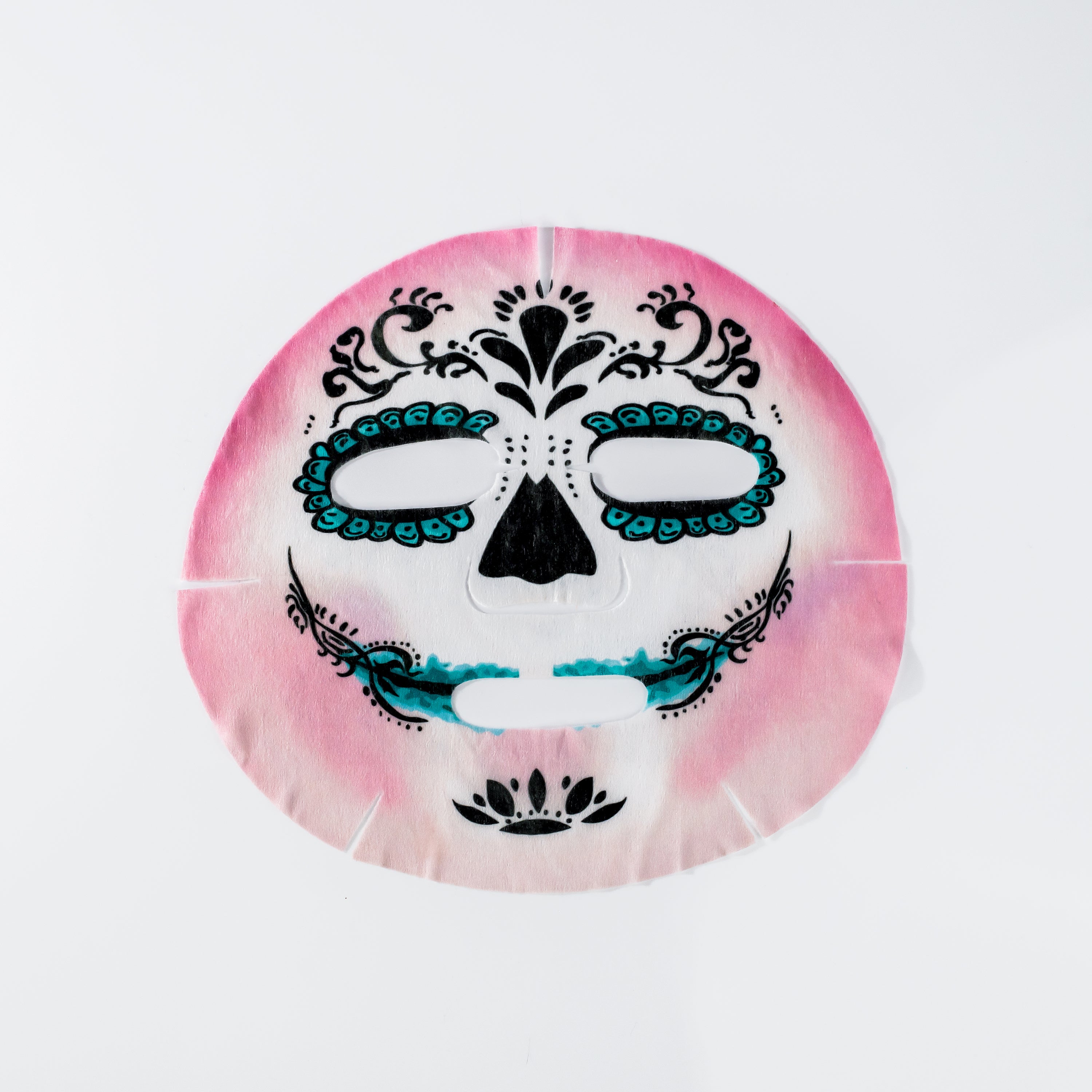 Halloween Skull Character Facial Sheet Mask | Glowing + Hydrating