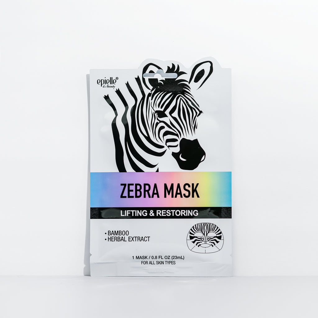 Pløje Ære Blændende Zebra Character Sheet Mask – epielle®