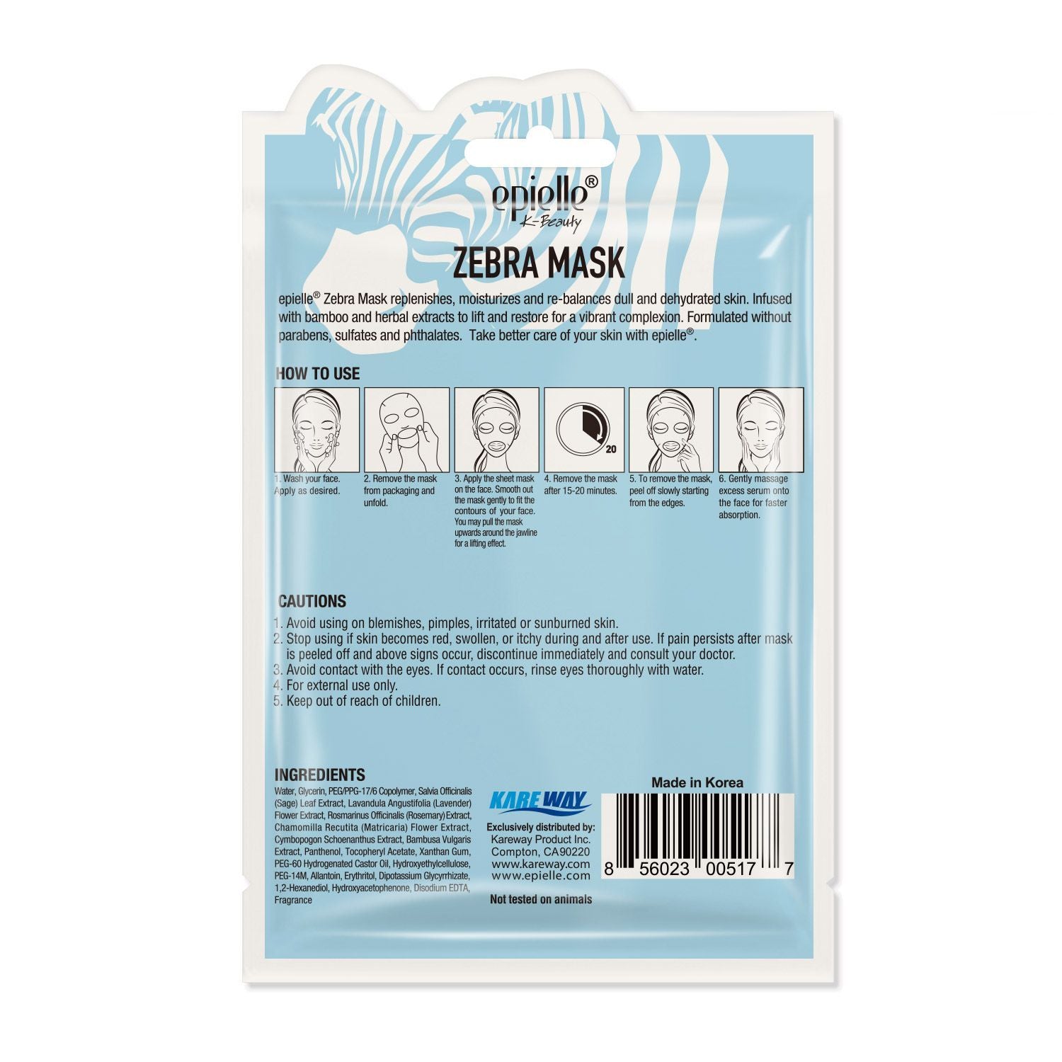 epielle zebra mask